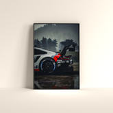 Porsche 911 GT3 RS – Rainy Track Poster